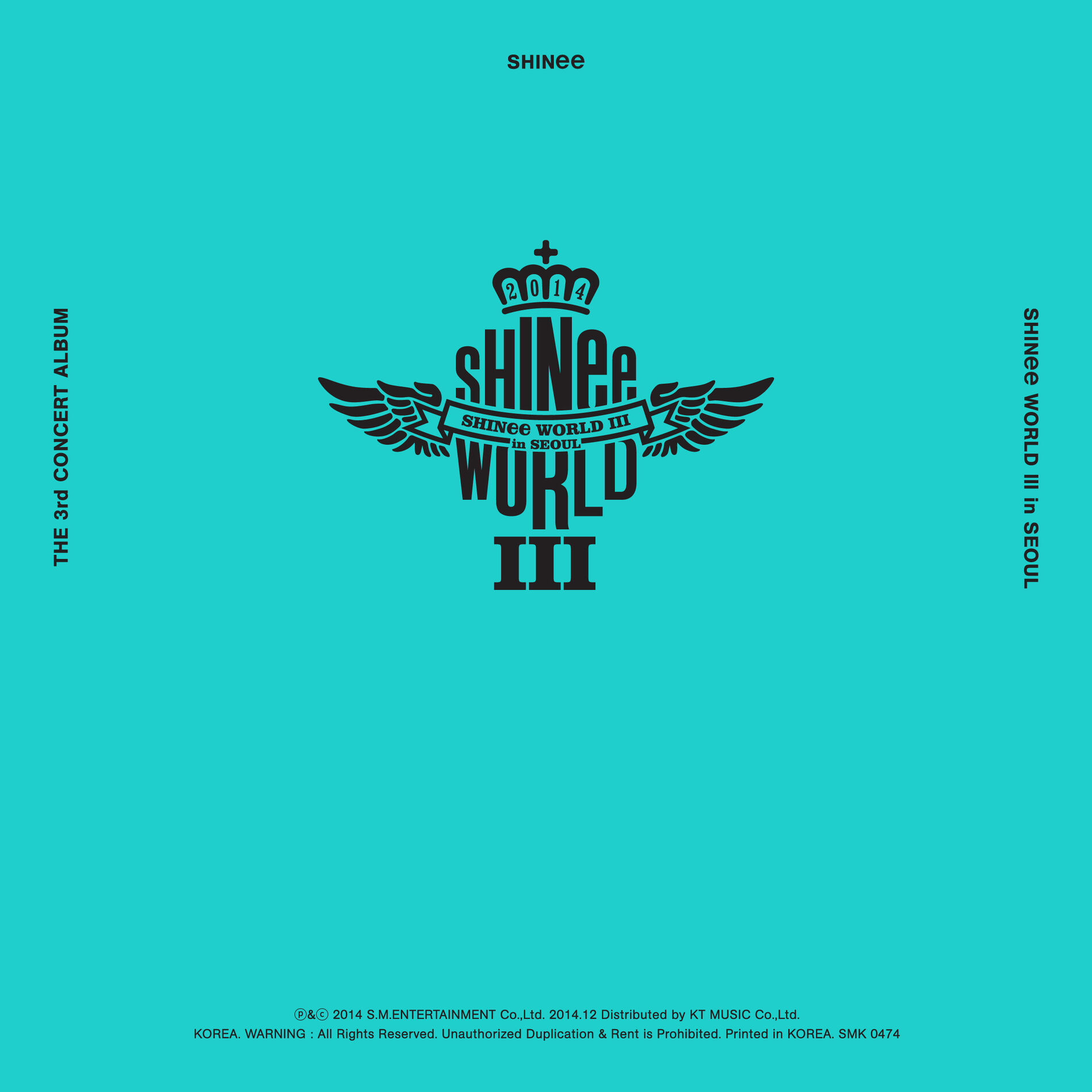 Album cover of SHINee THE 3rd CONCERT ALBUM 'SHINee WORLD Ⅲ in SEOUL' (Live)