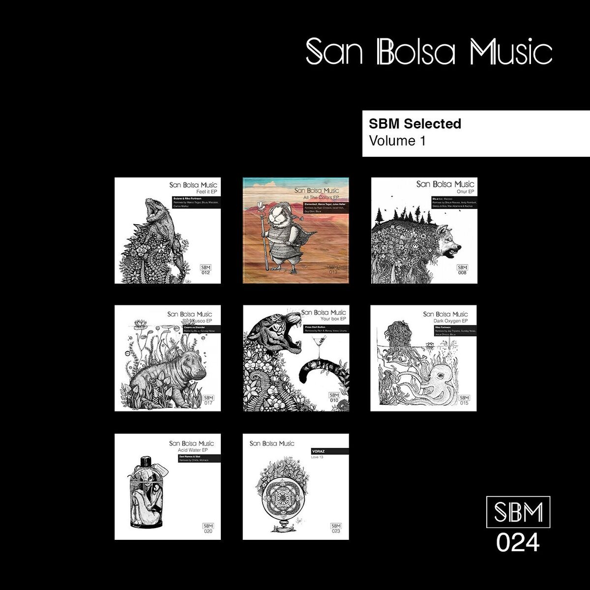 Album cover of SBM Selected Volume 1