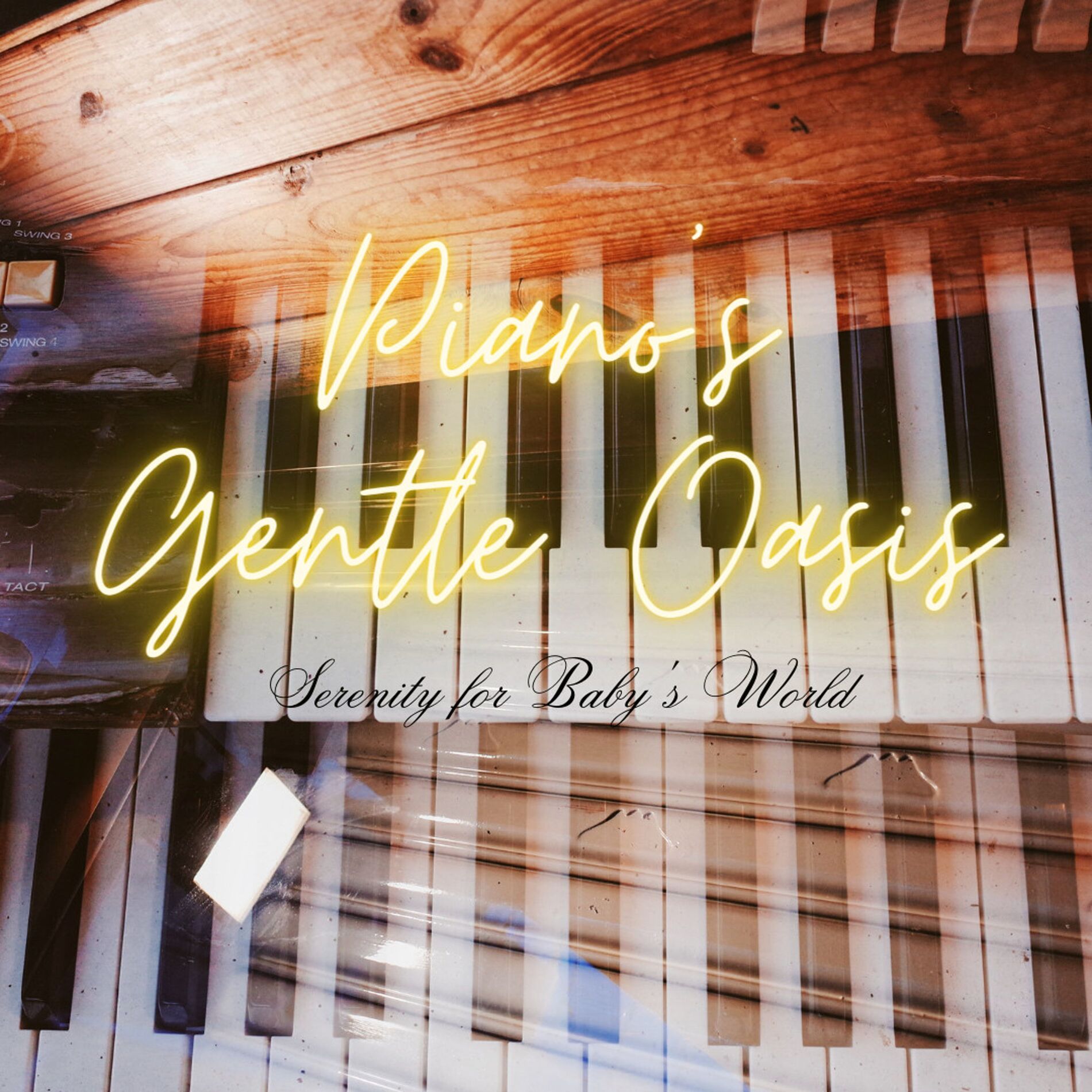 Album cover of Piano's Gentle Oasis: Serenity for Baby's World