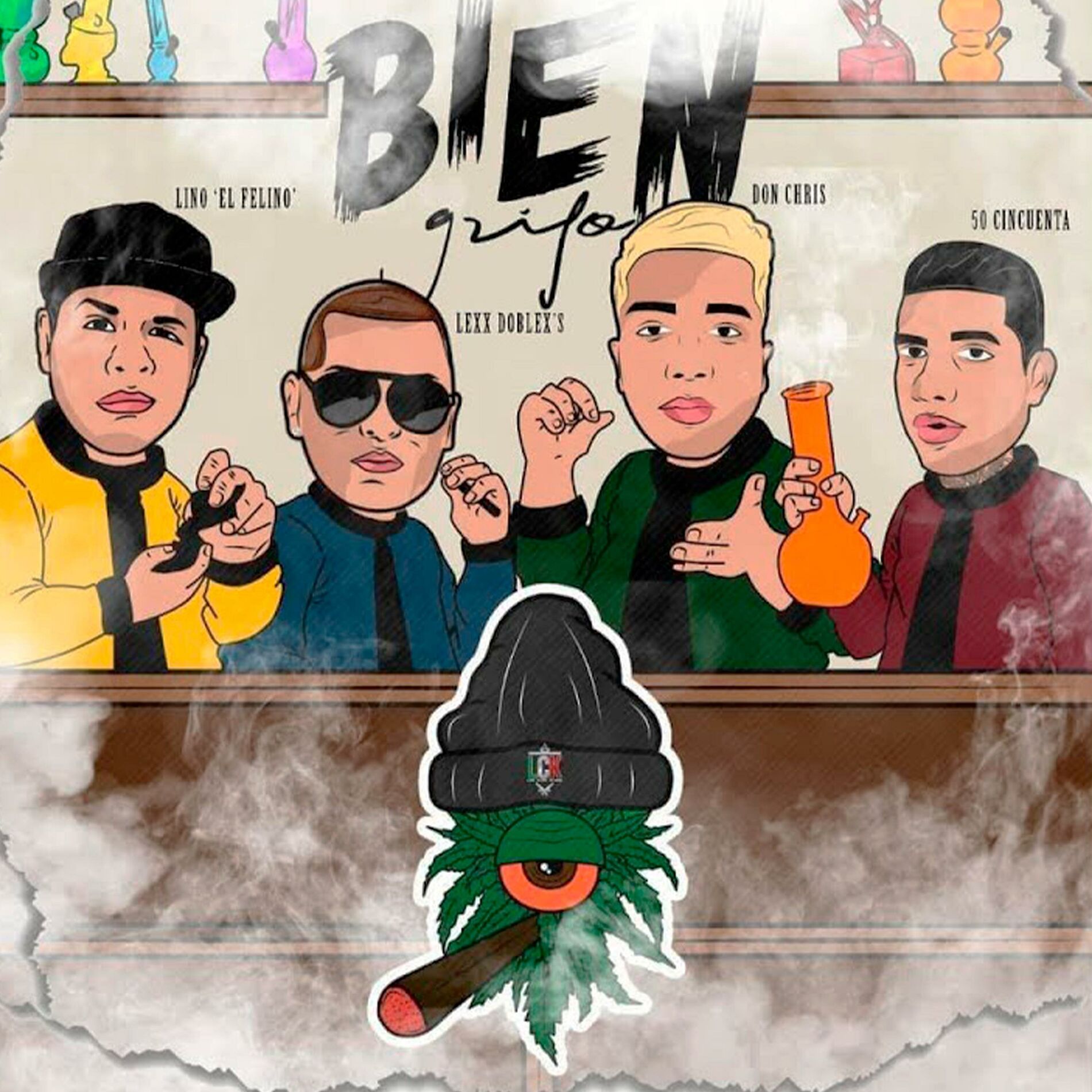 Album cover of Bien Grifo (feat. 5050 Flow Malandro, Lino el Felino & Lexx Doblex's)