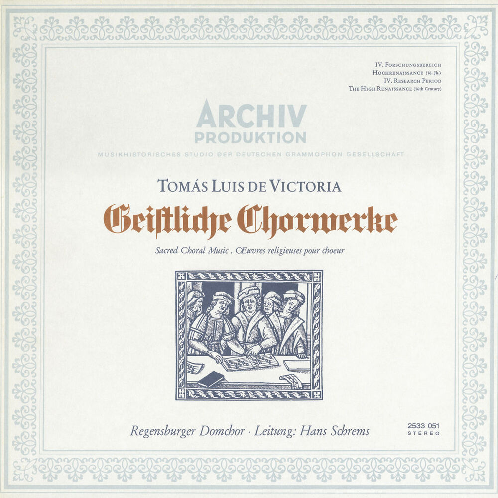 Picture of Victoria: Missa "Vidi Speciosam"; Motet "Vidi Speciosam"; Responsorium IV; Motet "O Domine Jesu Christe"; Responsorium IV; Respons