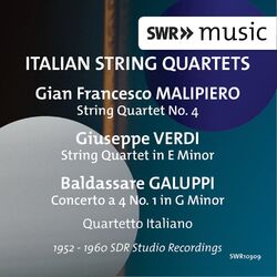 Cover of Italian String Quartets