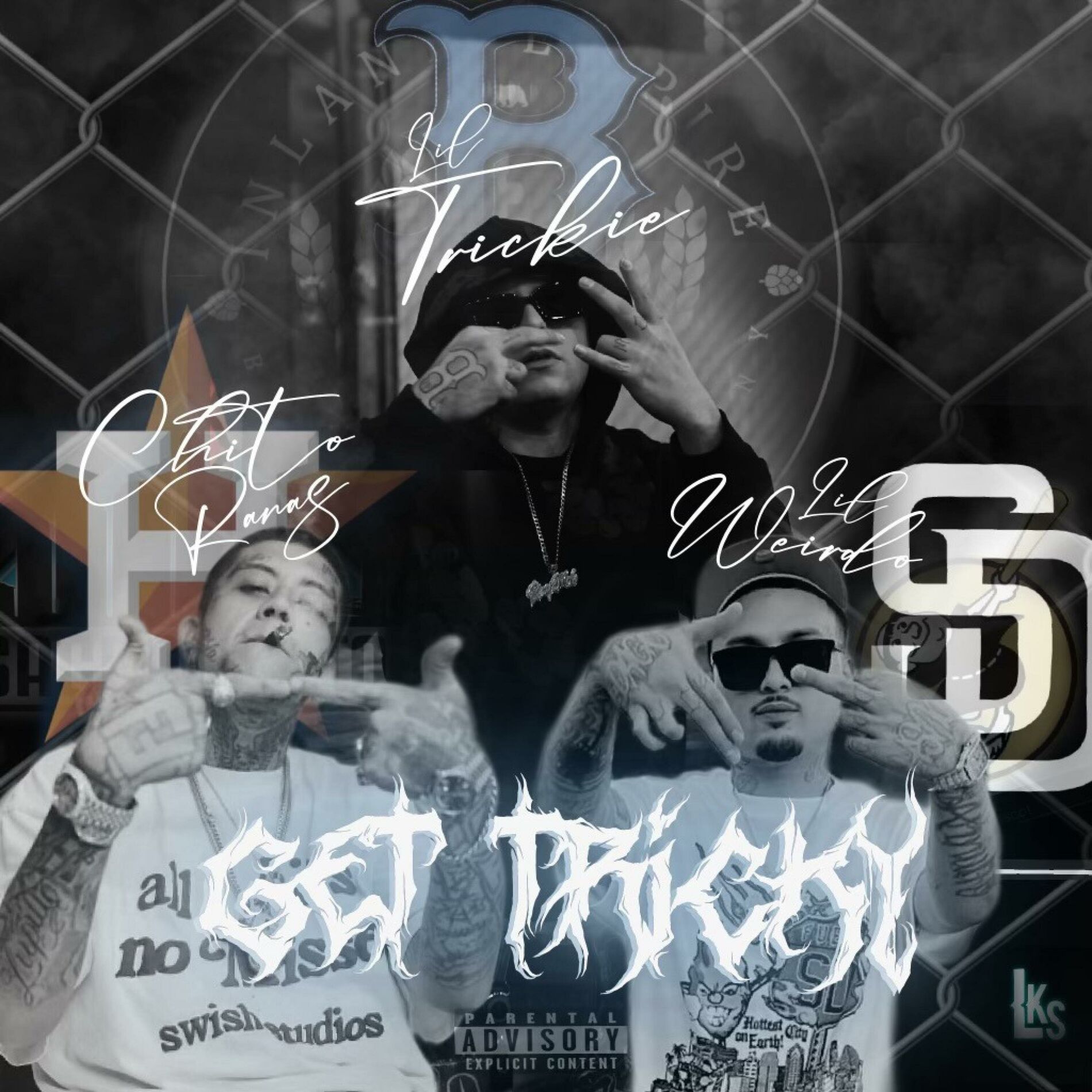 Album cover of Get tricky (feat. Chito rana$ & Lil weirdo)