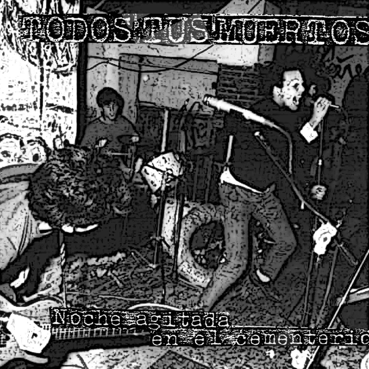 Album cover of Noche Agitada en el Cementerio (En Vivo)