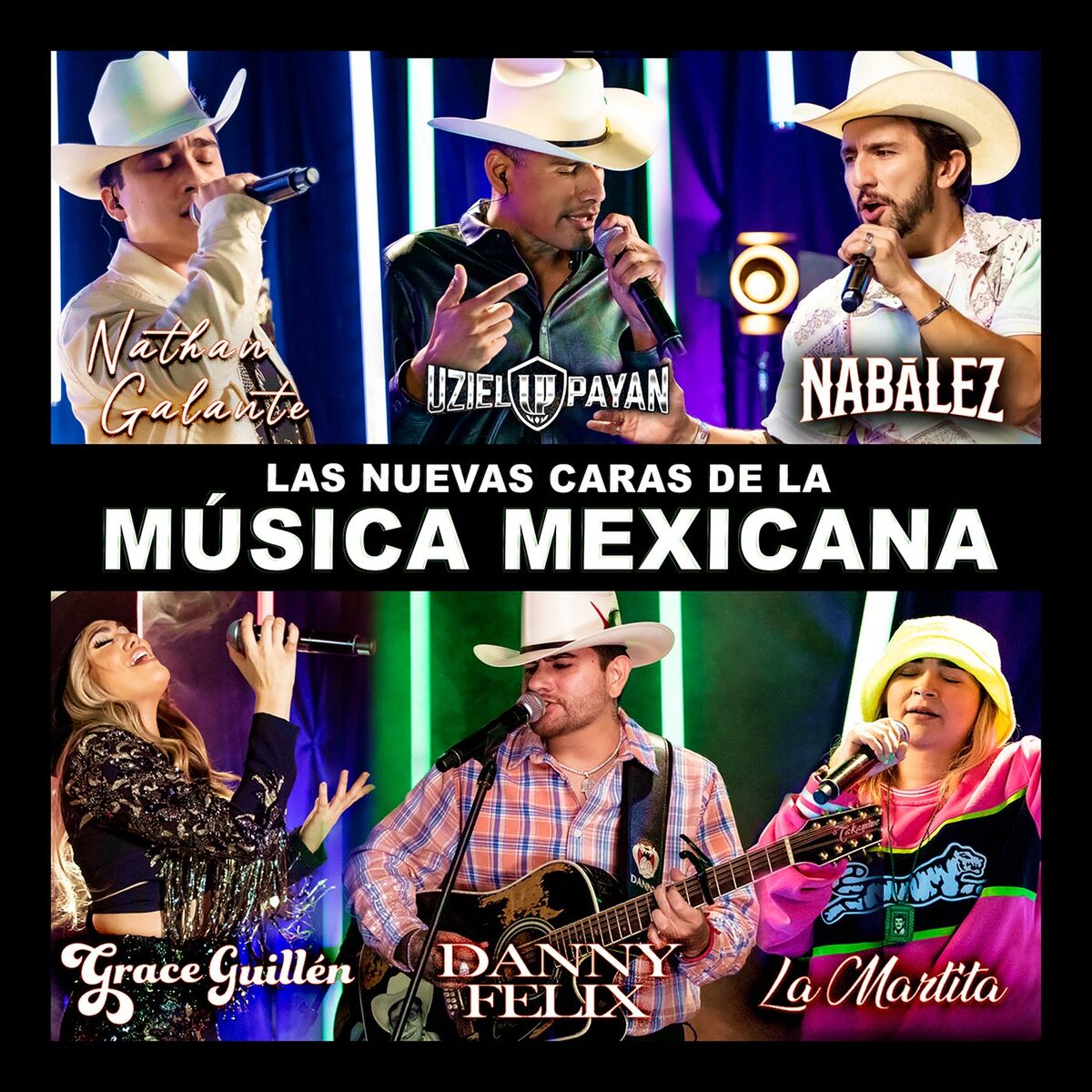 Album cover of Las Nuevas Caras De La Música Mexicana (En Vivo)
