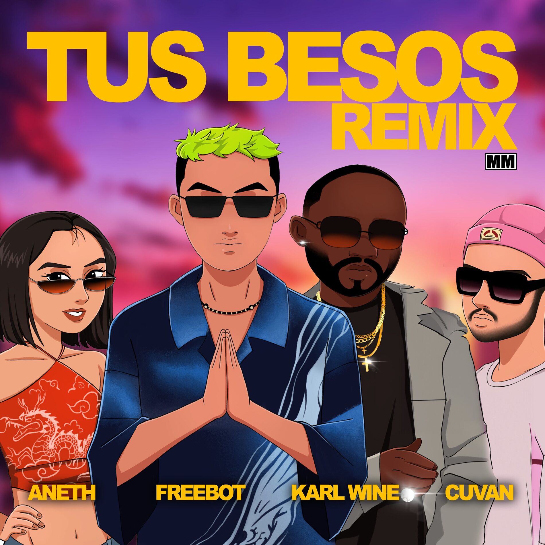 Album cover of Tus Besos - Remix