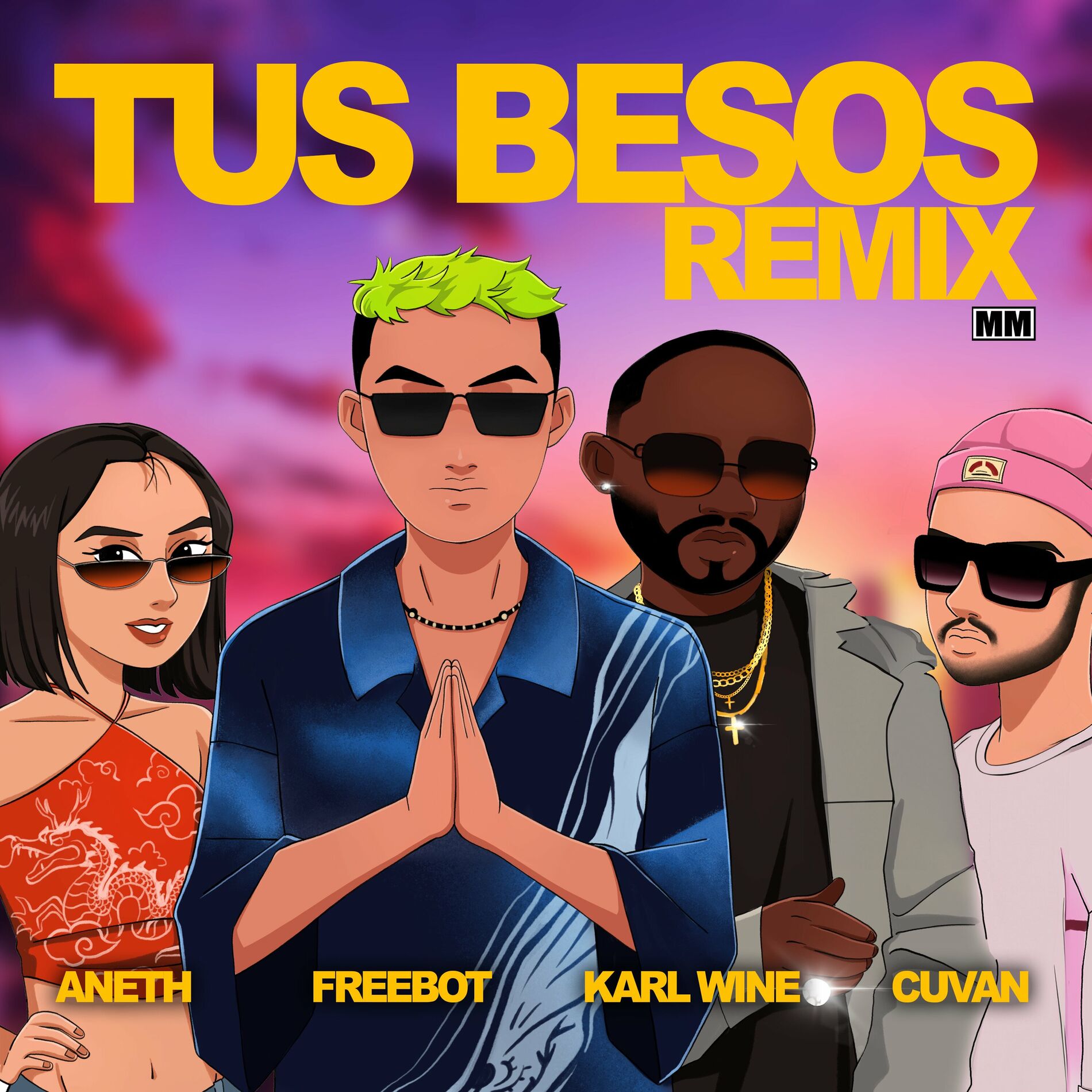 Album cover of Tus Besos - Remix