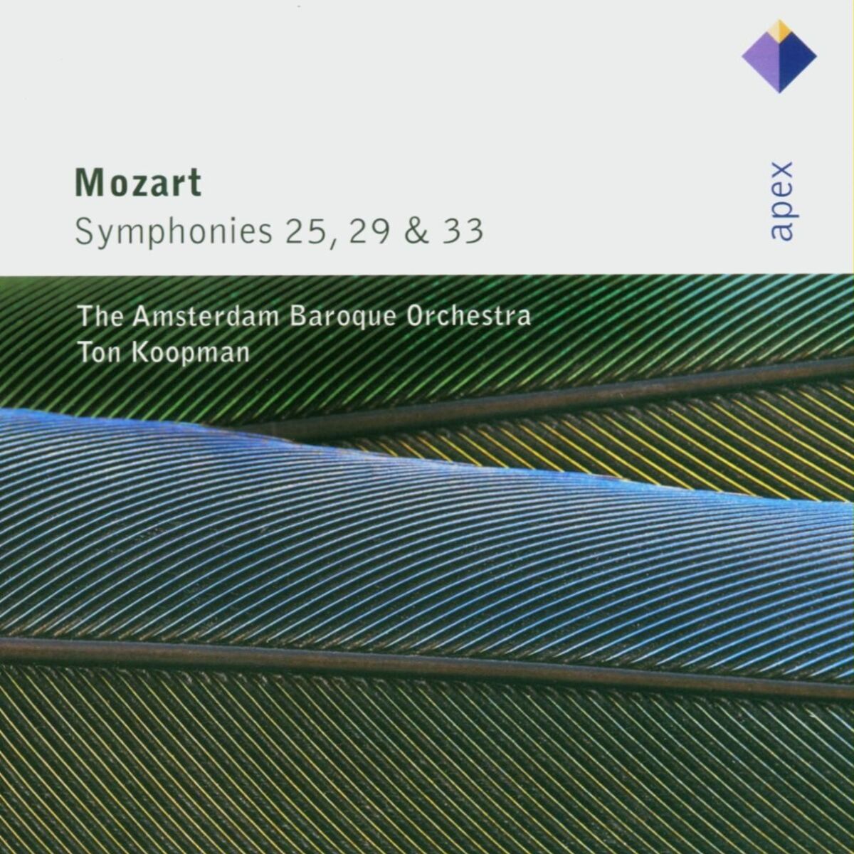 Album cover of Mozart: Symphonies Nos 25, 29 & 33