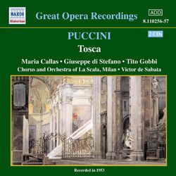 Cover of Puccini: Tosca (Callas, Di Stefano) (1953)