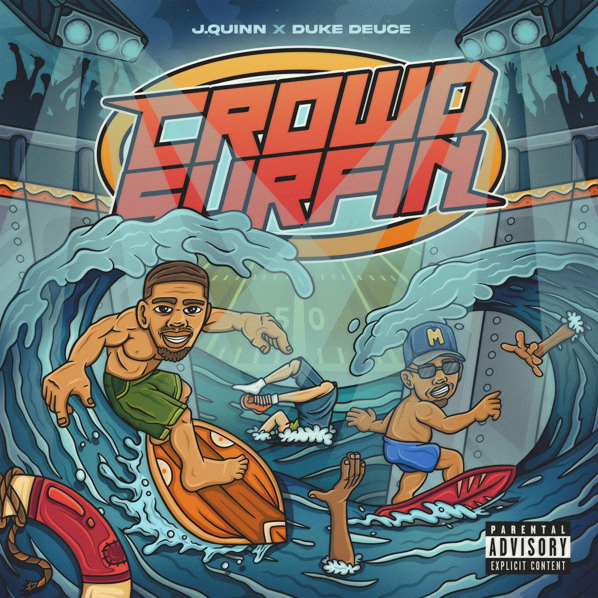 Album cover of Crowd Surfin