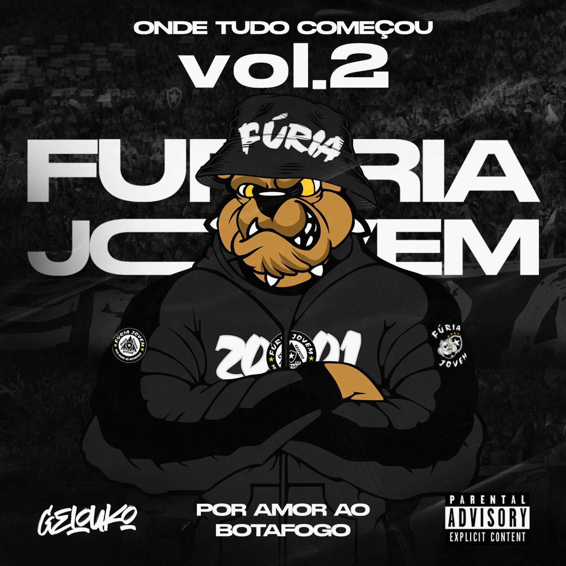 Album cover of Primeiro Hino dos Canis (Fúria Jovem do Botafogo)