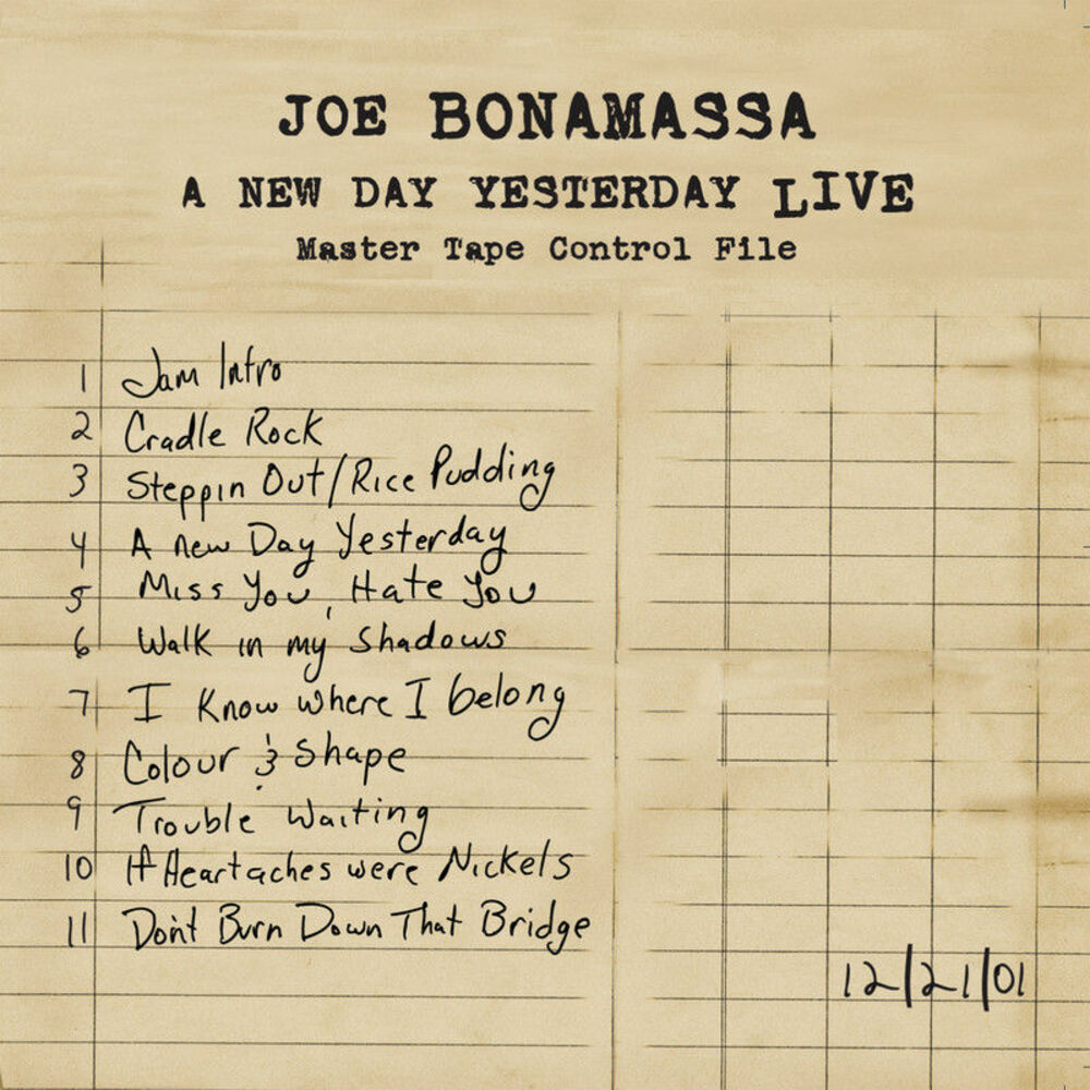 Picture of A New Day Yesterday (Live)