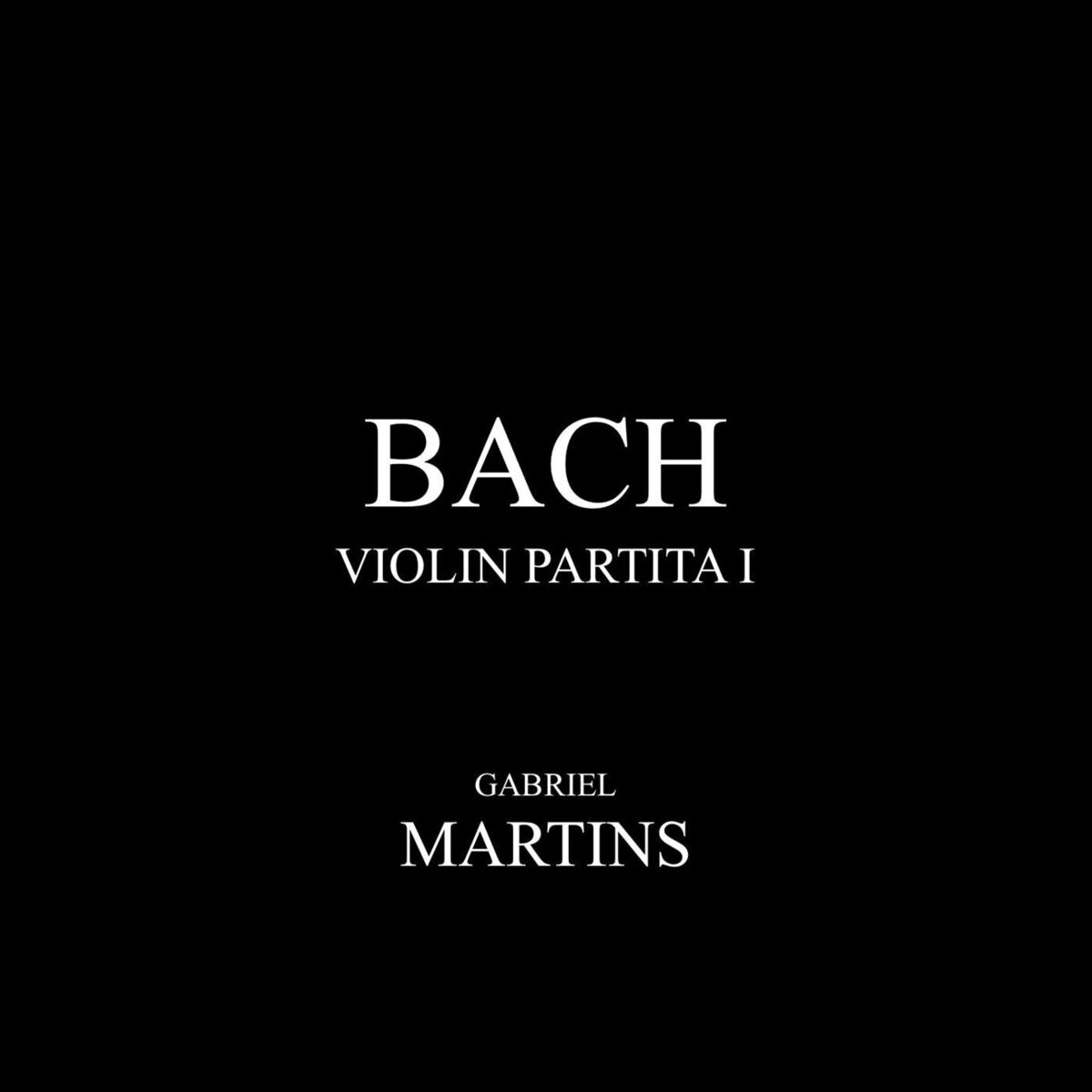 Album cover of Bach Violin Partita I