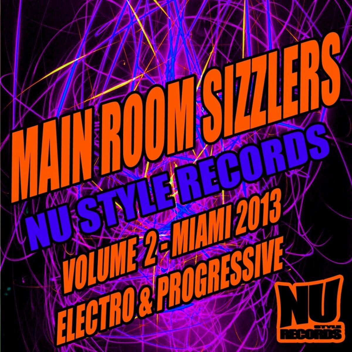 Album cover of Main Room Sizzlers Volume 2 - Miami 2013 Electro & Progressive