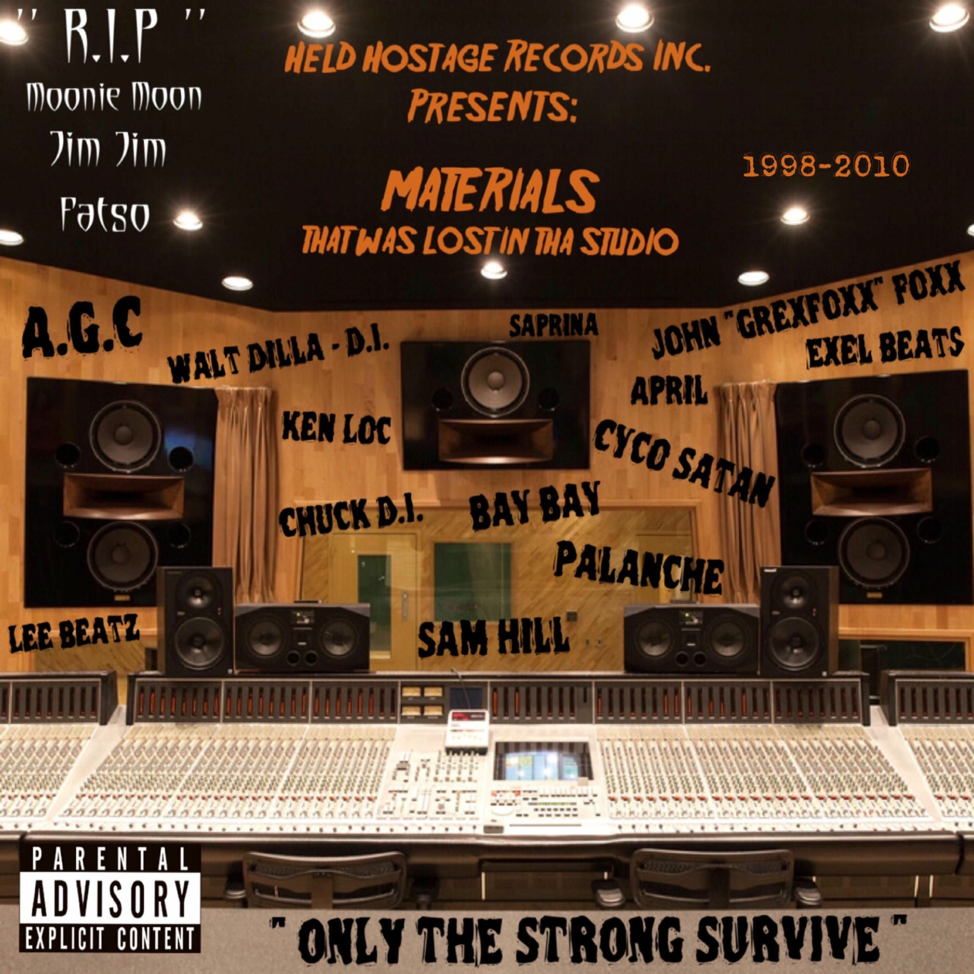 Album cover of Materials That Was Lost In Tha Studio 1998-2010