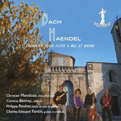 Cover of Bach - Haendel: Sonates pour flûte à bec et basse