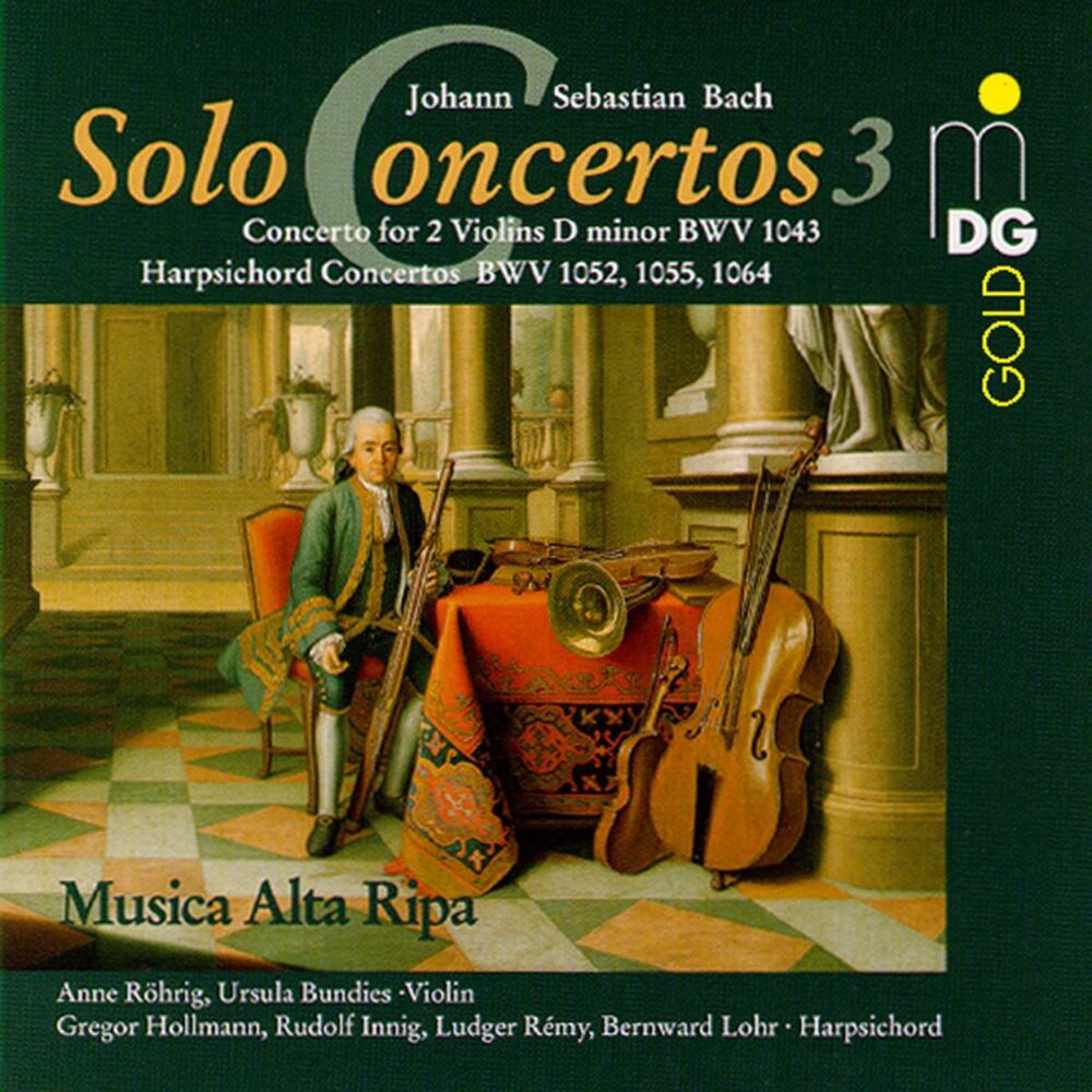 Picture of Bach: Complete Solo Concertos Vol. 3
