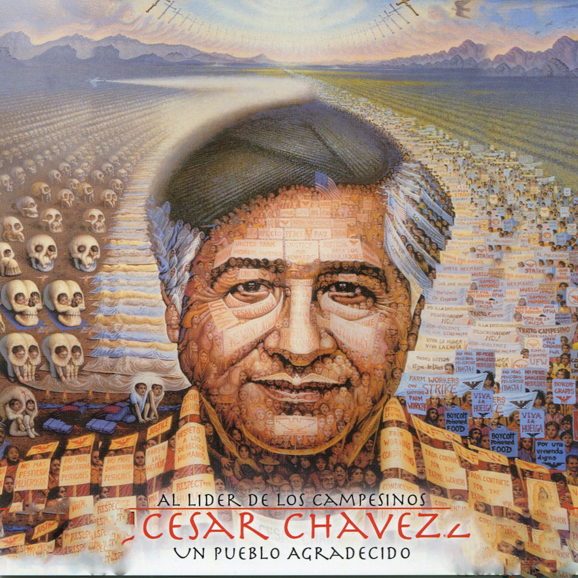 Album cover of Un Pueblo Agradecido Al Lider De Los Campesinos 20 Temas