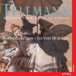 Cover of Telemann: Works for Flute and Viola Da Gamba