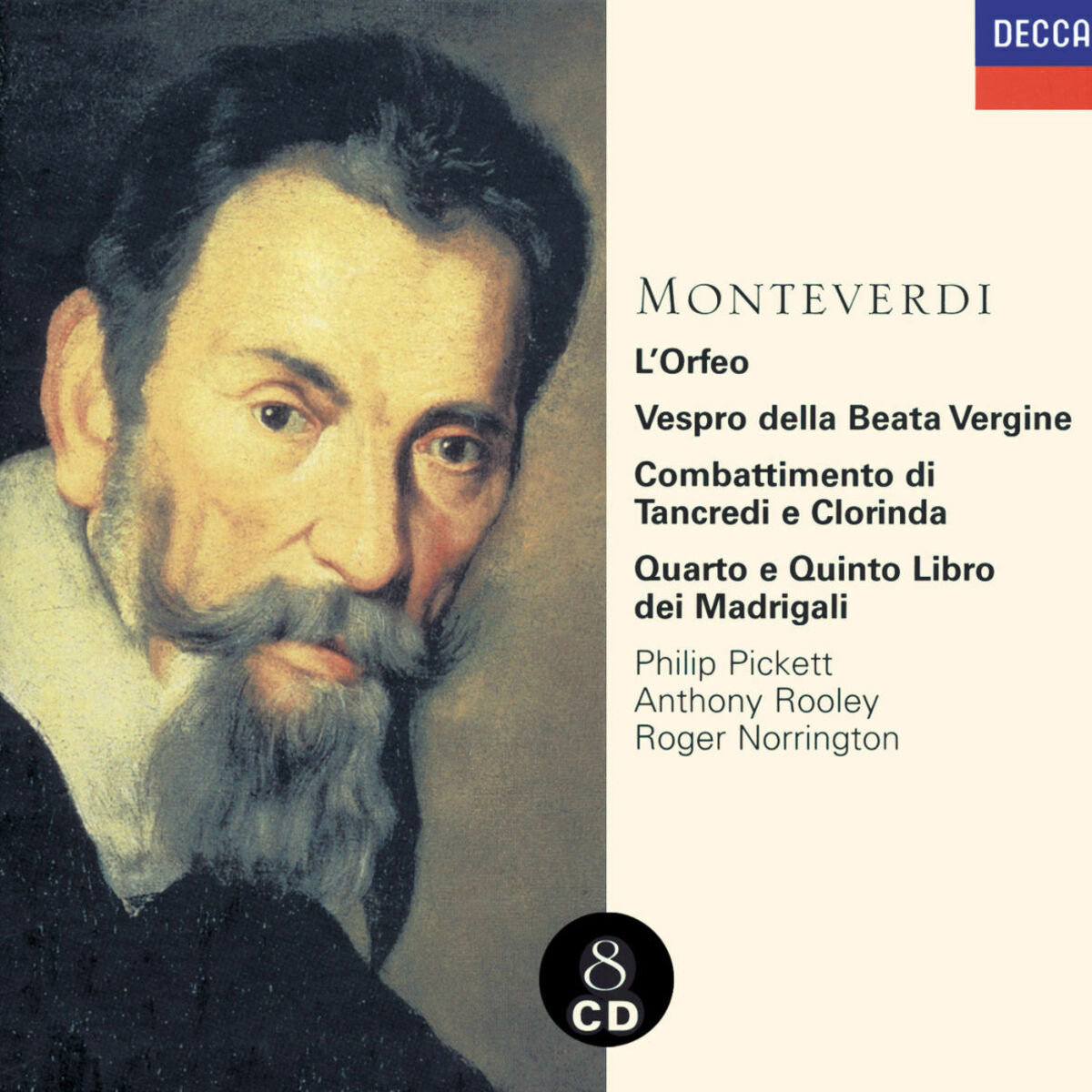 Album picture of Monteverdi: 1610 Vespers/Madrigals/Orfeo