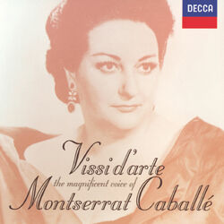 Cover of Vissi d' arte: The Magnificent Voice of Montserrat Caballé