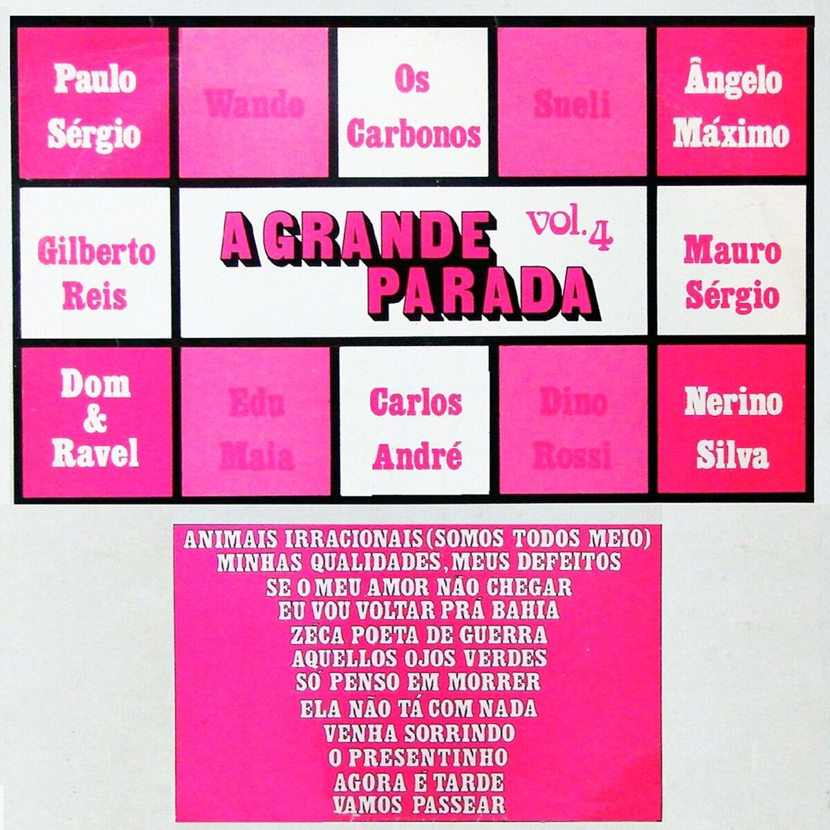 Album cover of A Grande Parada, Vol. 4