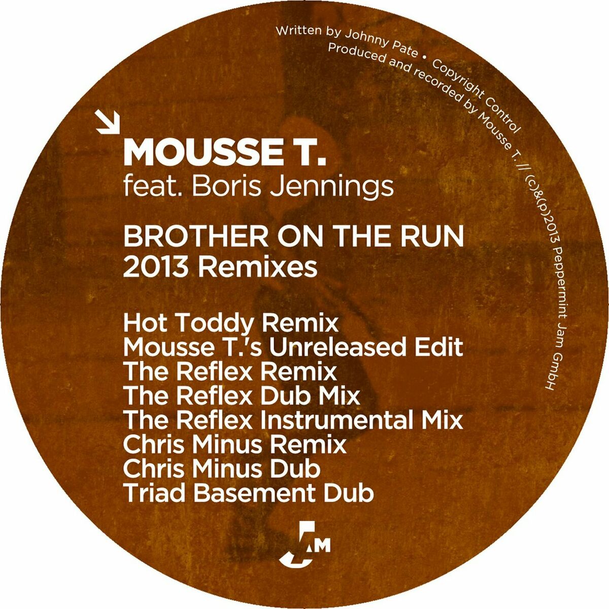 Album cover of Brother On The Run (2013 Remixes)