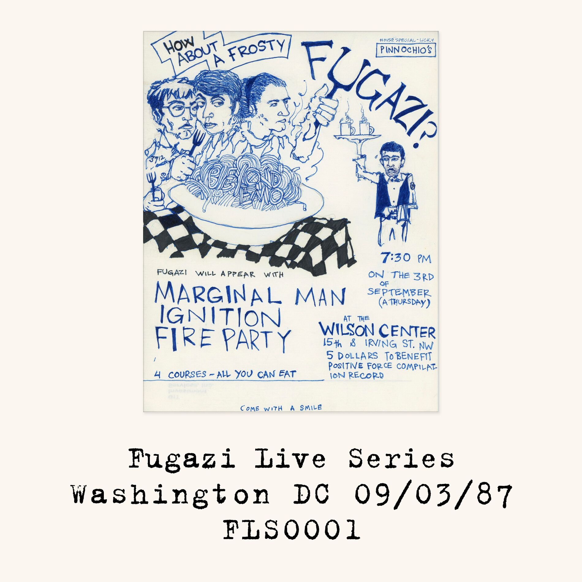 Album cover of Live at Wilson Center Washington DC USA 09/03/87_FLS0001 (Live)