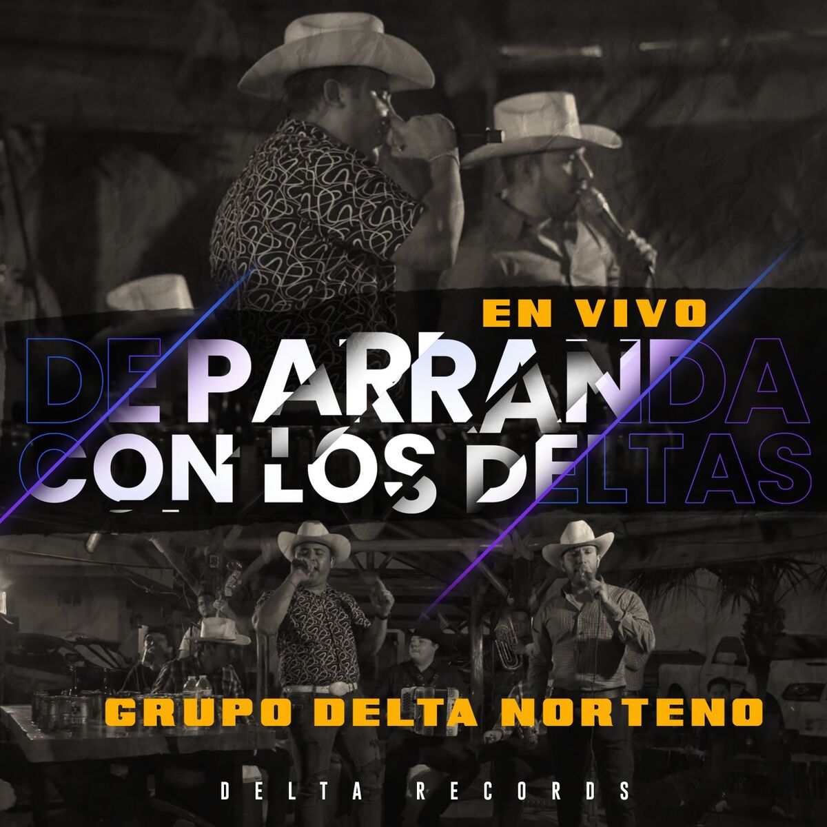 Album cover of De Parranda Con Los Deltas (En Vivo)