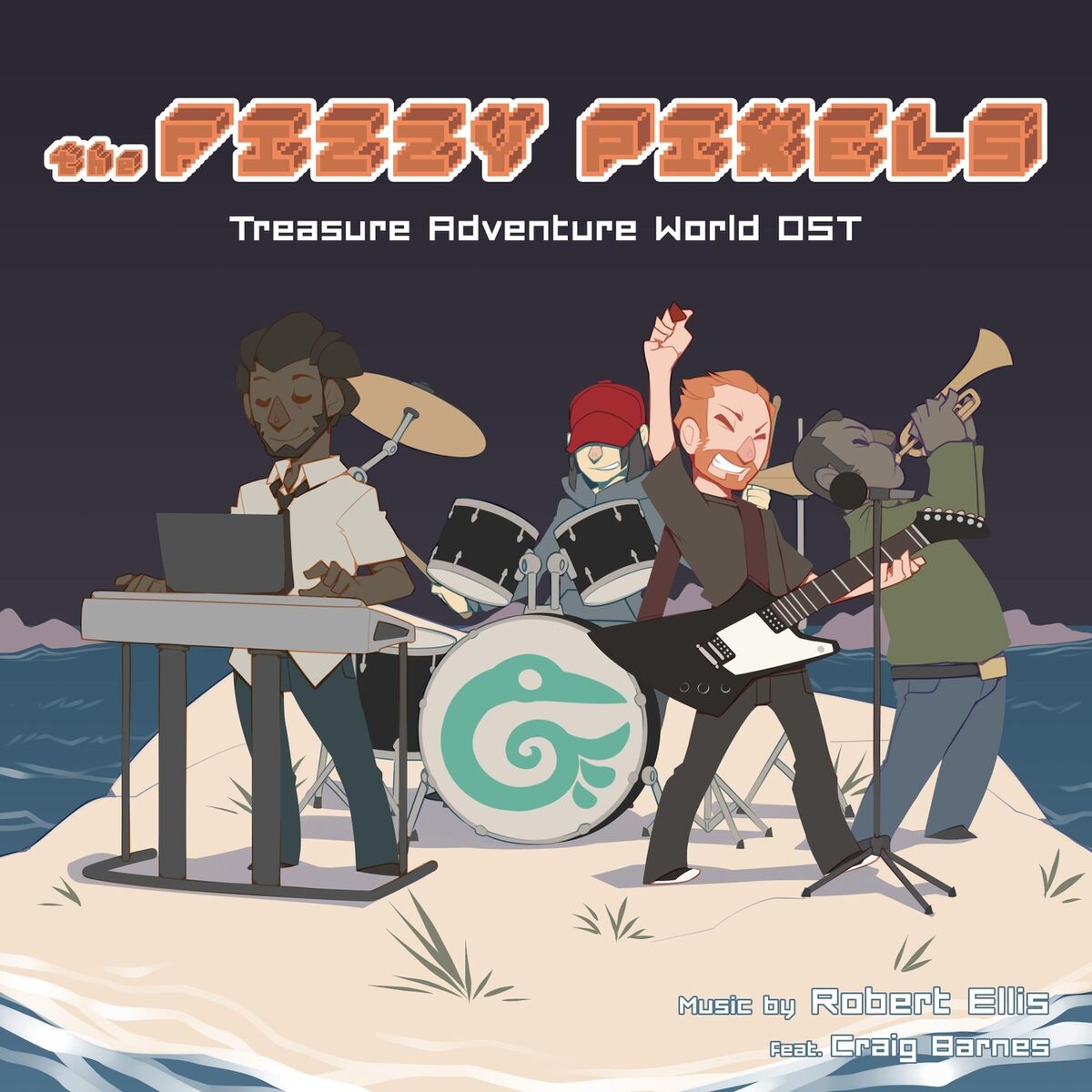 Album cover of The Fizzy Pixels: Treasure Adventure World (Original Soundtrack)