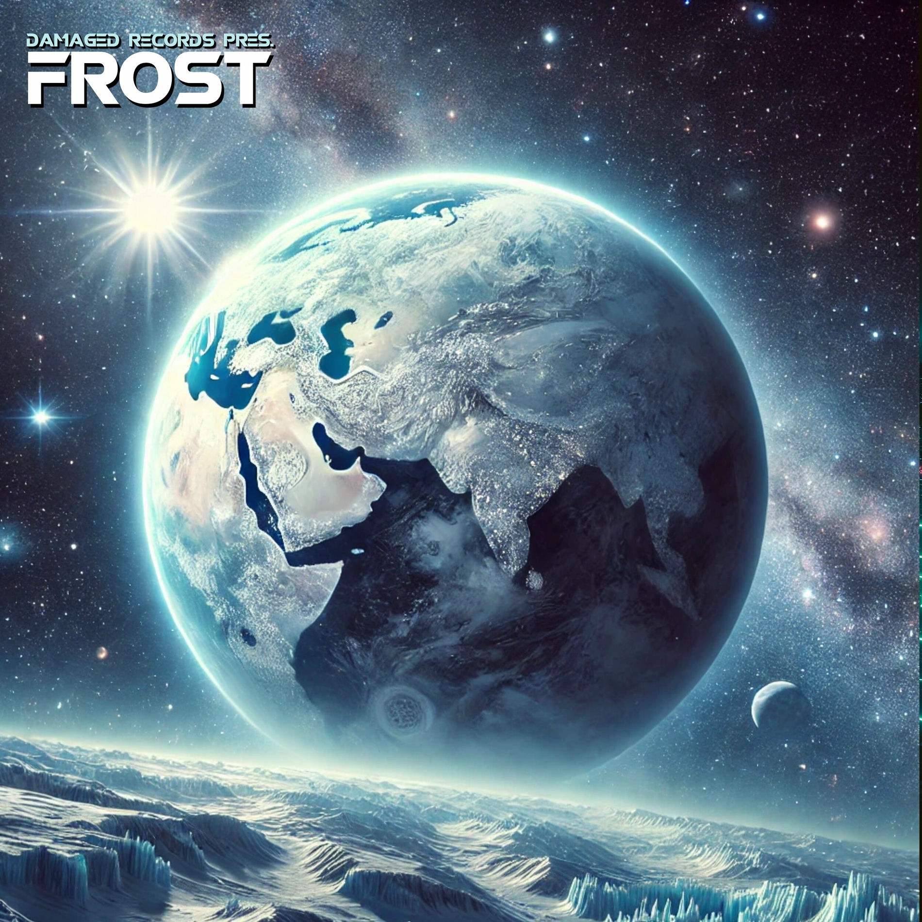 Album cover of Damaged Records presents Frost