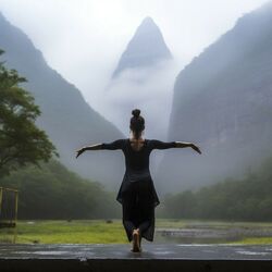 Cover of Music for Yoga: Rain Asana Etude