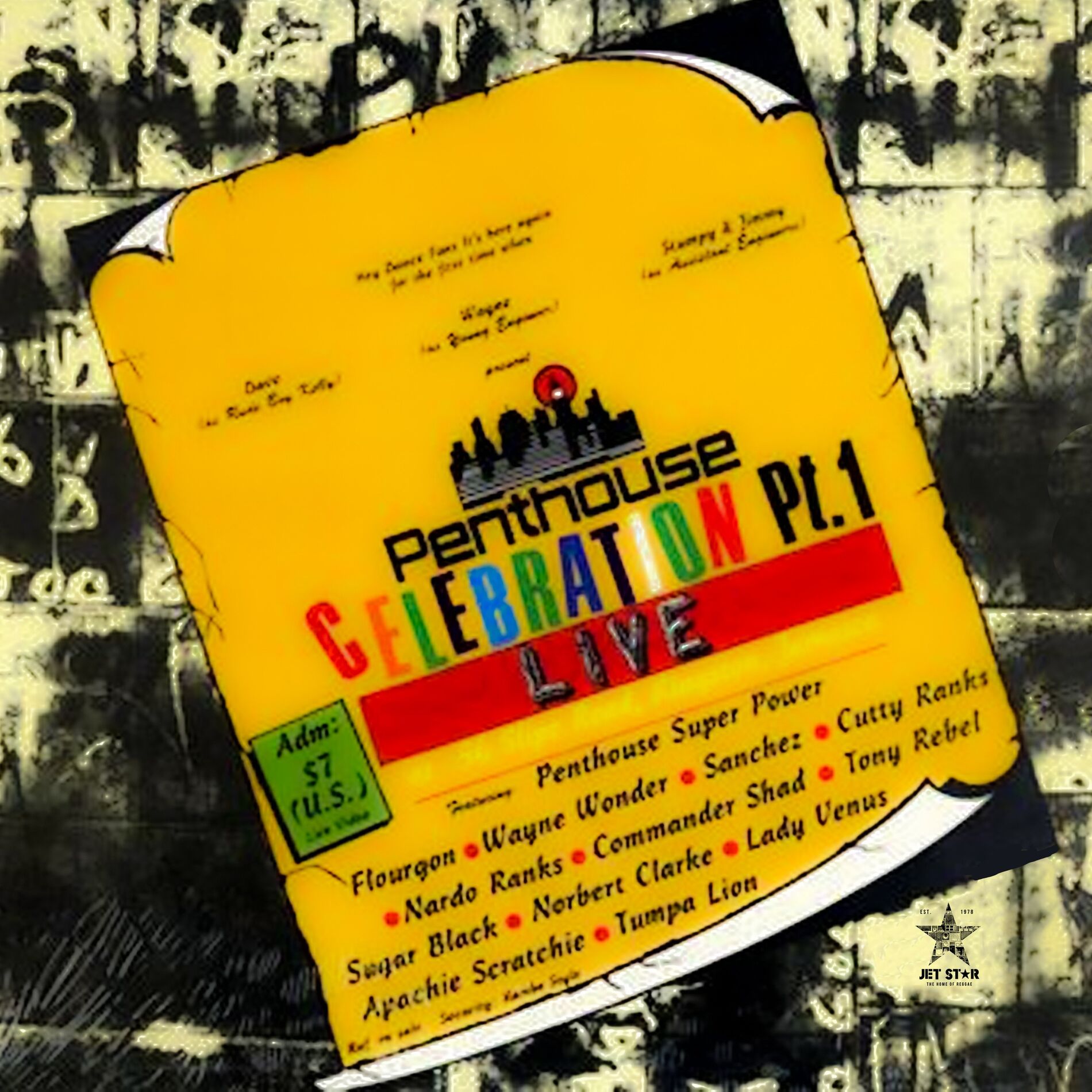 Album cover of Penthouse Celebration Pt. 1: Live At 56 Slipe Road, Kingston, Jamaica - Continuous Mix