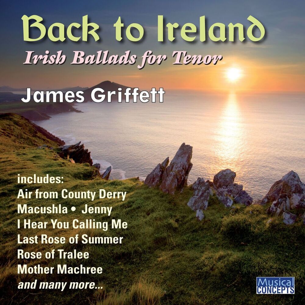 Picture of Back to Ireland - Irish Songs & Ballads for Tenor