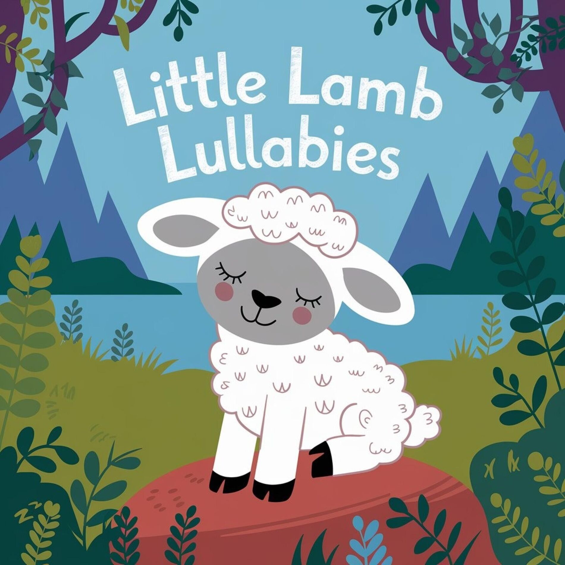 Album cover of Little Lamb Lullabies For Baby Sleep