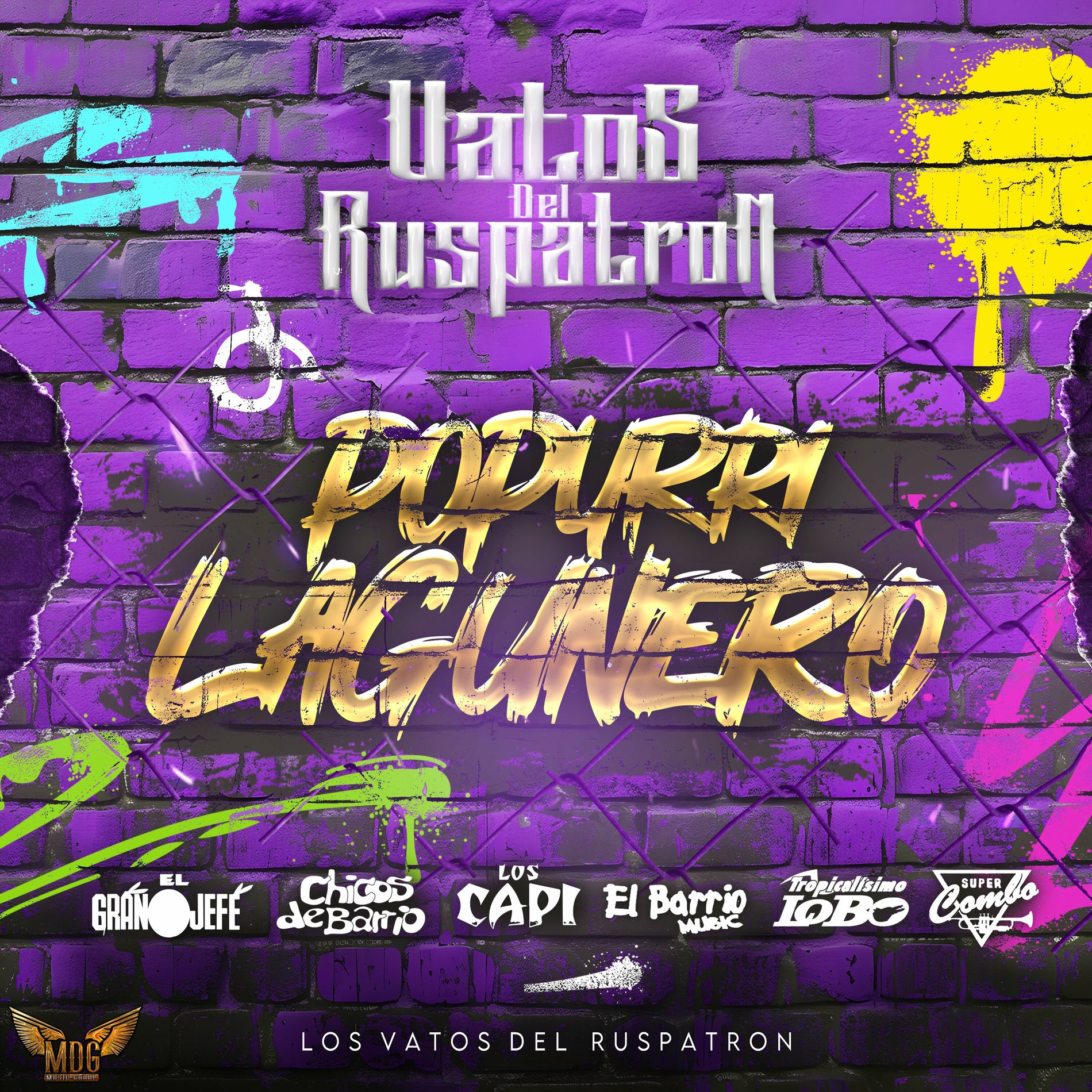 Album cover of Popurri Lagunero: (Libre/ El Baile del Gavilán/ Chuntaro Style/ Soy El Más Sensual/ Viviendo de Noche/ No Manches)