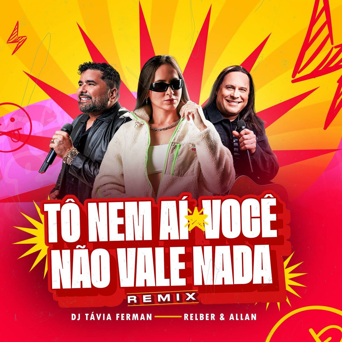 Album cover of Tô Nem Aí/Você Não Vale Nada (Remix)