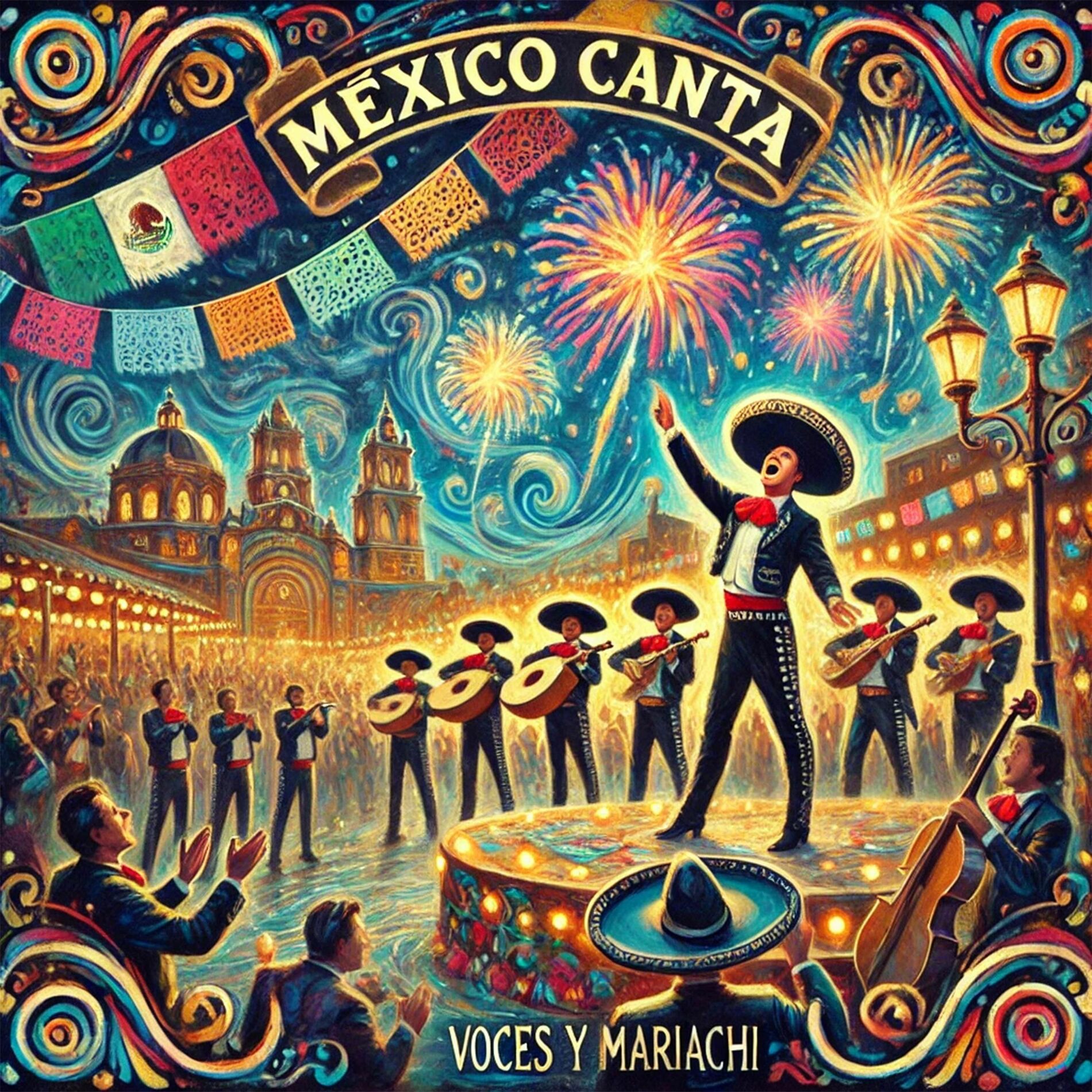 Album cover of México Canta: Voces y Mariachi, Vol. 4