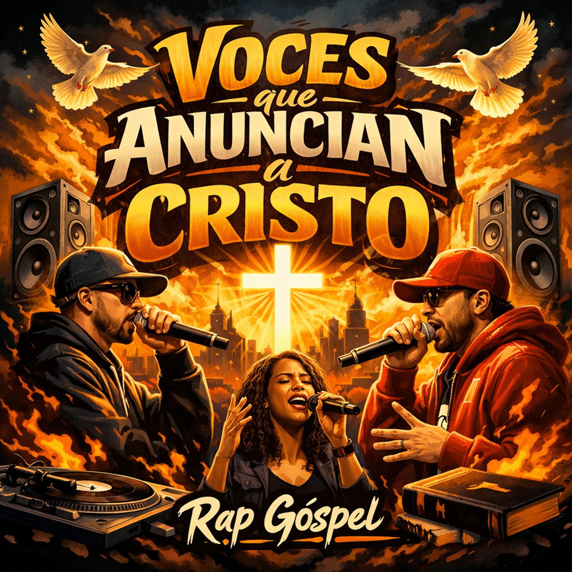 Album cover of Voces Que Anuncian a Cristo