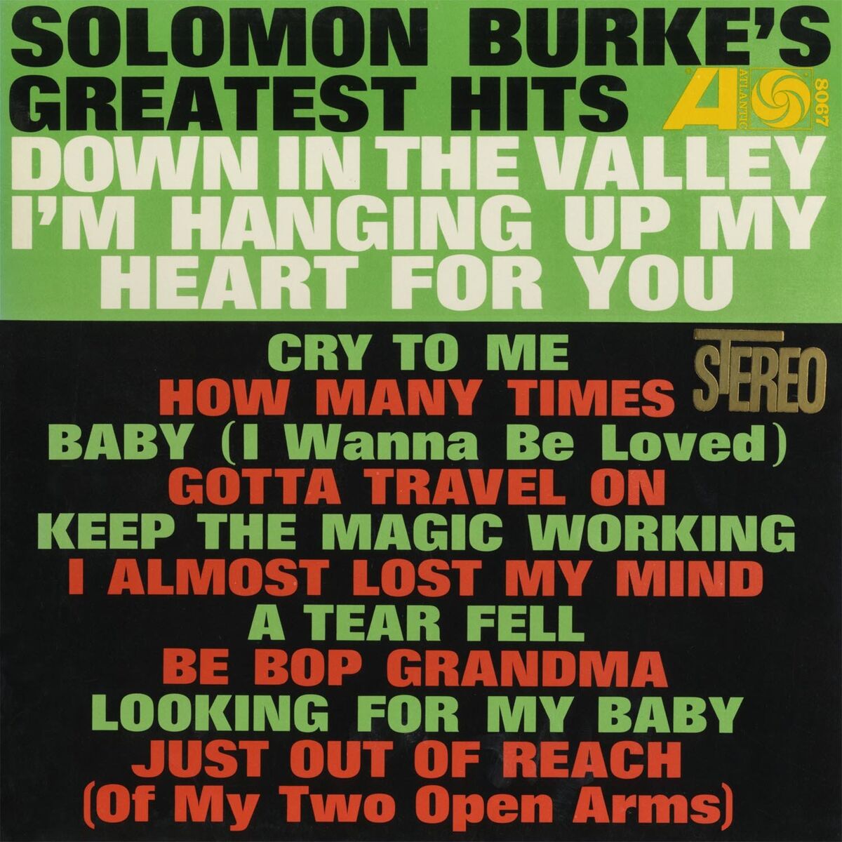 Album cover of Solomon Burke's Greatest Hits
