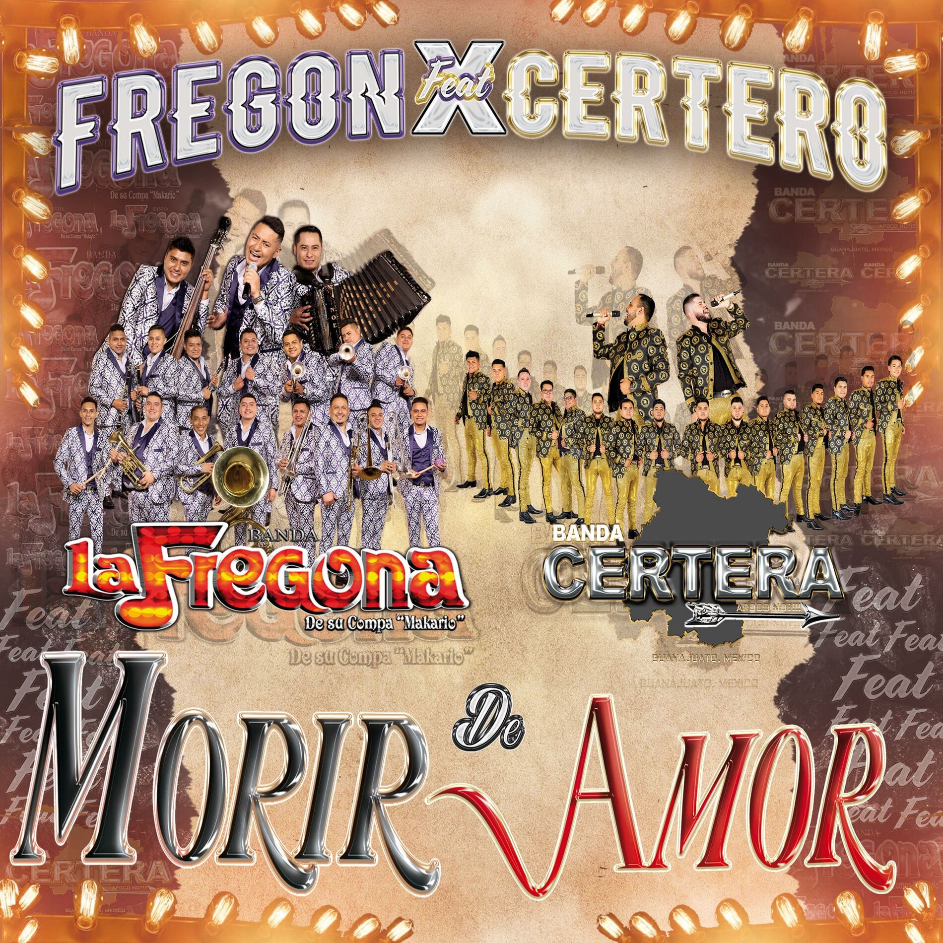 Album cover of Morir De Amor (feat. Banda La Fregona)