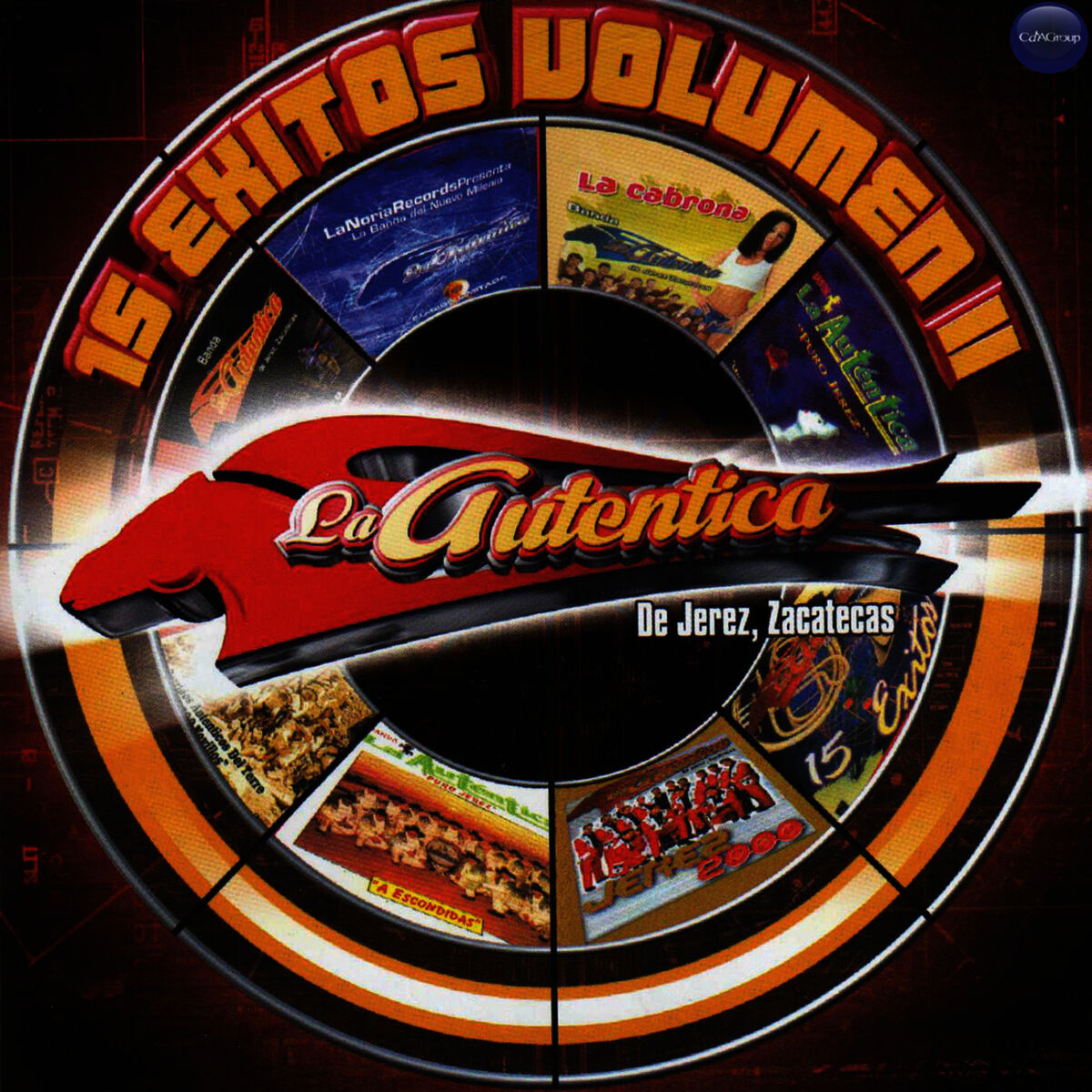 Album cover of La Autentica de Jerez Zacatecas - 15 Exitos Volumen 2