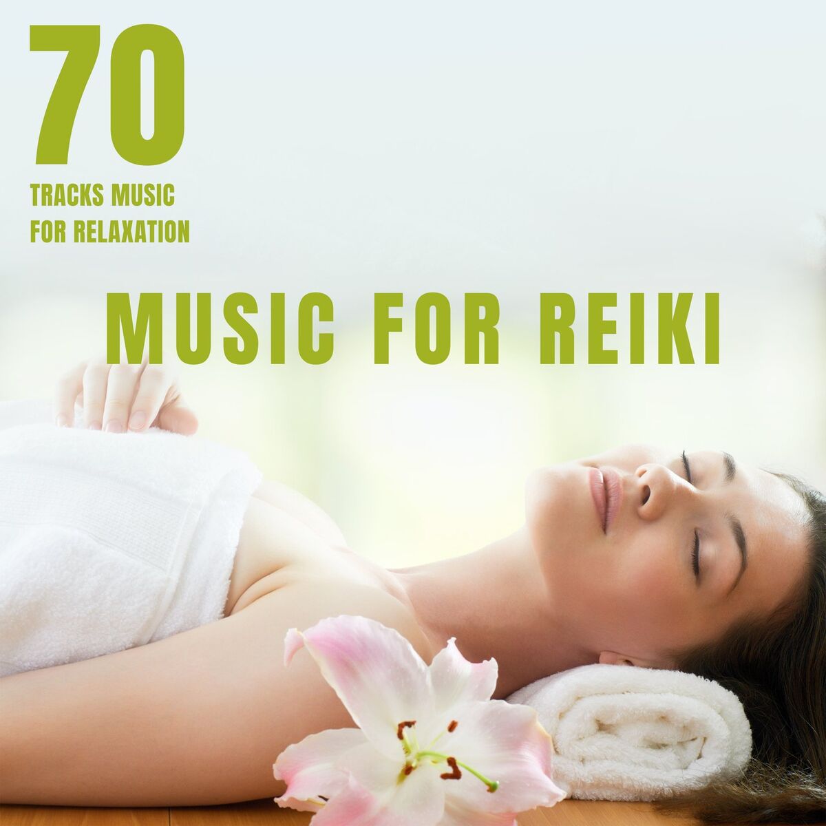 Album cover of Music for Reiki - 70 Tracks Music for Relaxation, Nature Sounds, Music for Sleep, Meditation and Yoga, New Age Music, Spa, Wellnes