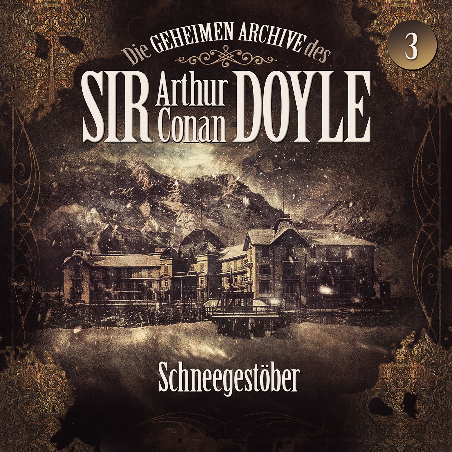 Album cover of Die geheimen Archive des Sir Arthur Conan Doyle, Folge 3: Schneegestöber