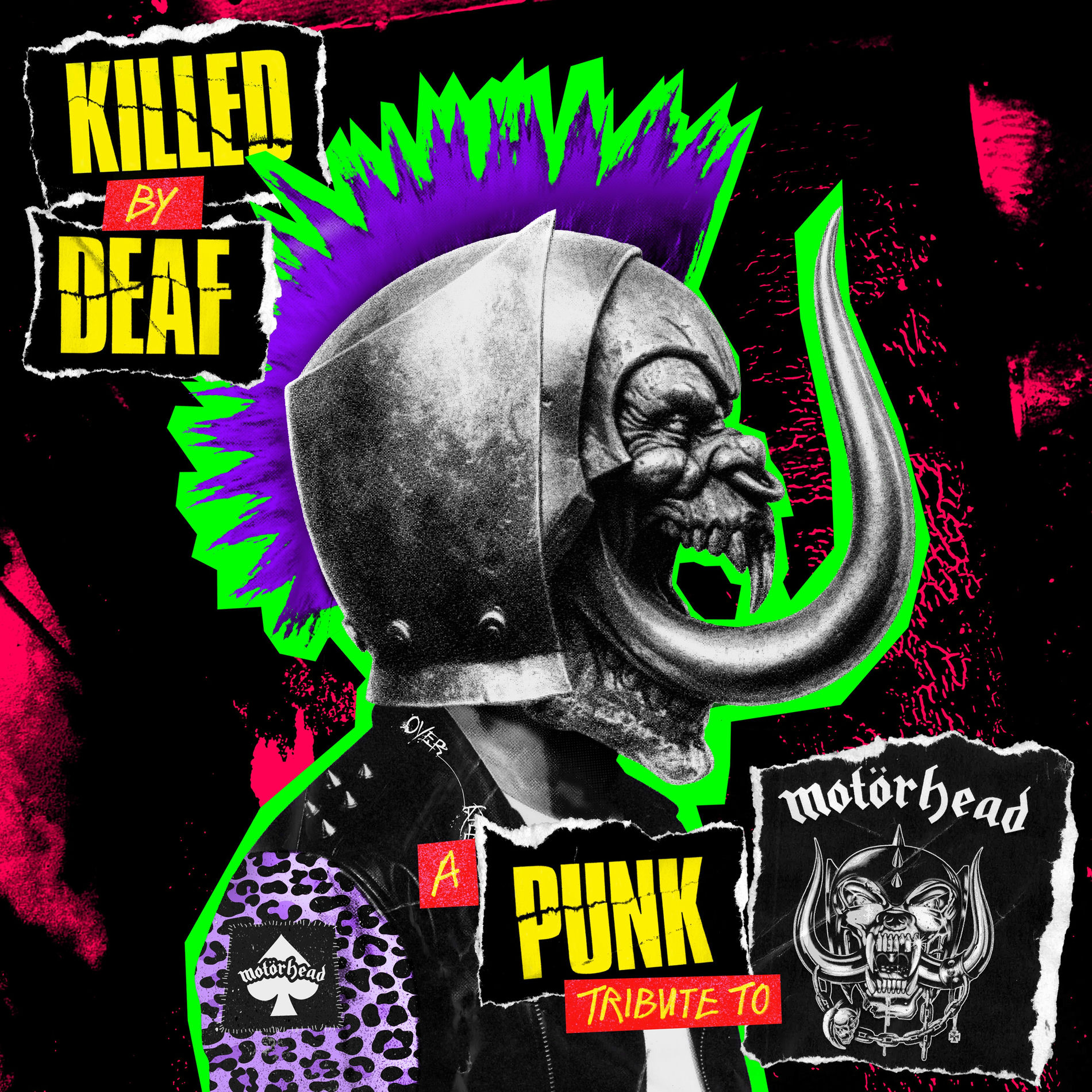 Album cover for 'Killed By Deaf: A Punk Tribute to Motörhead'
