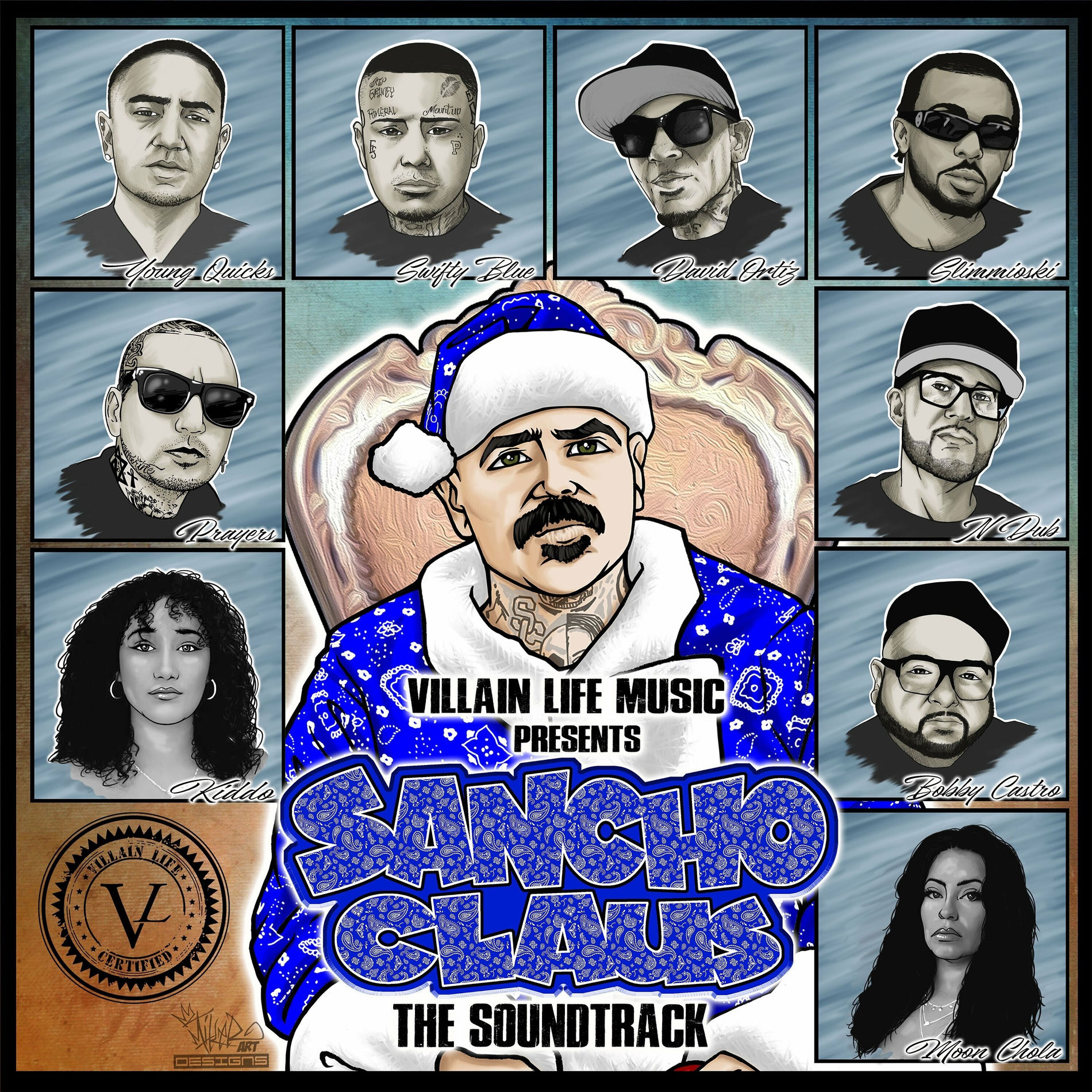 Album cover of Sancho Claus: The Album
