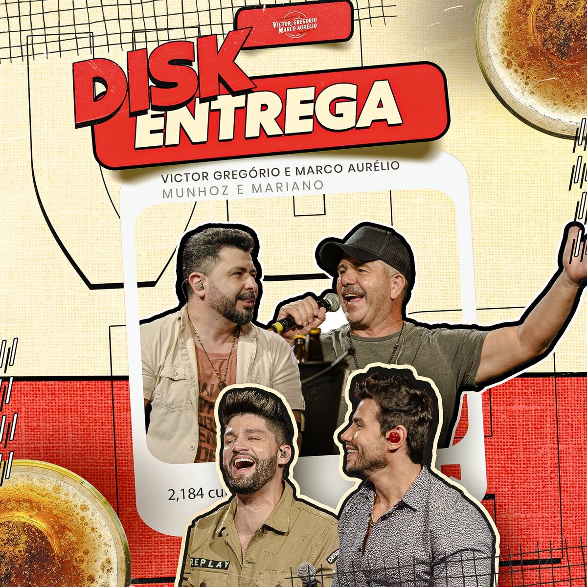 Album cover of Disk Entrega (Ao Vivo)