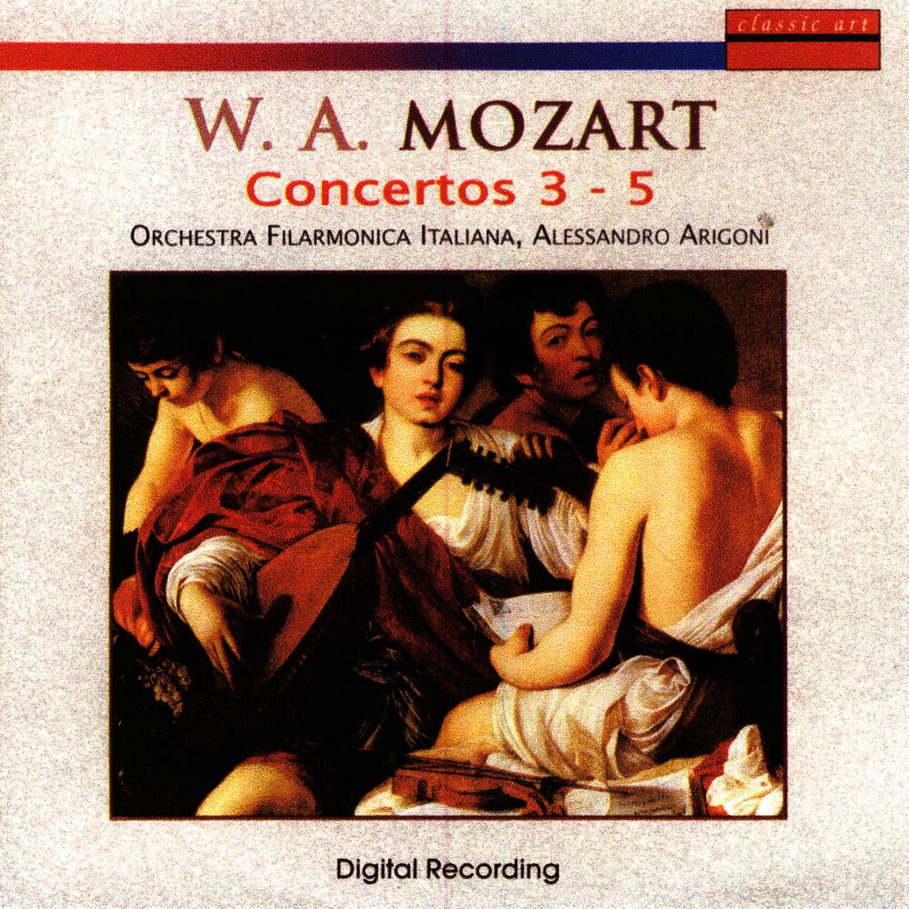 Picture of Wolfgang Amadeus Mozart: Concertos 3 - 5
