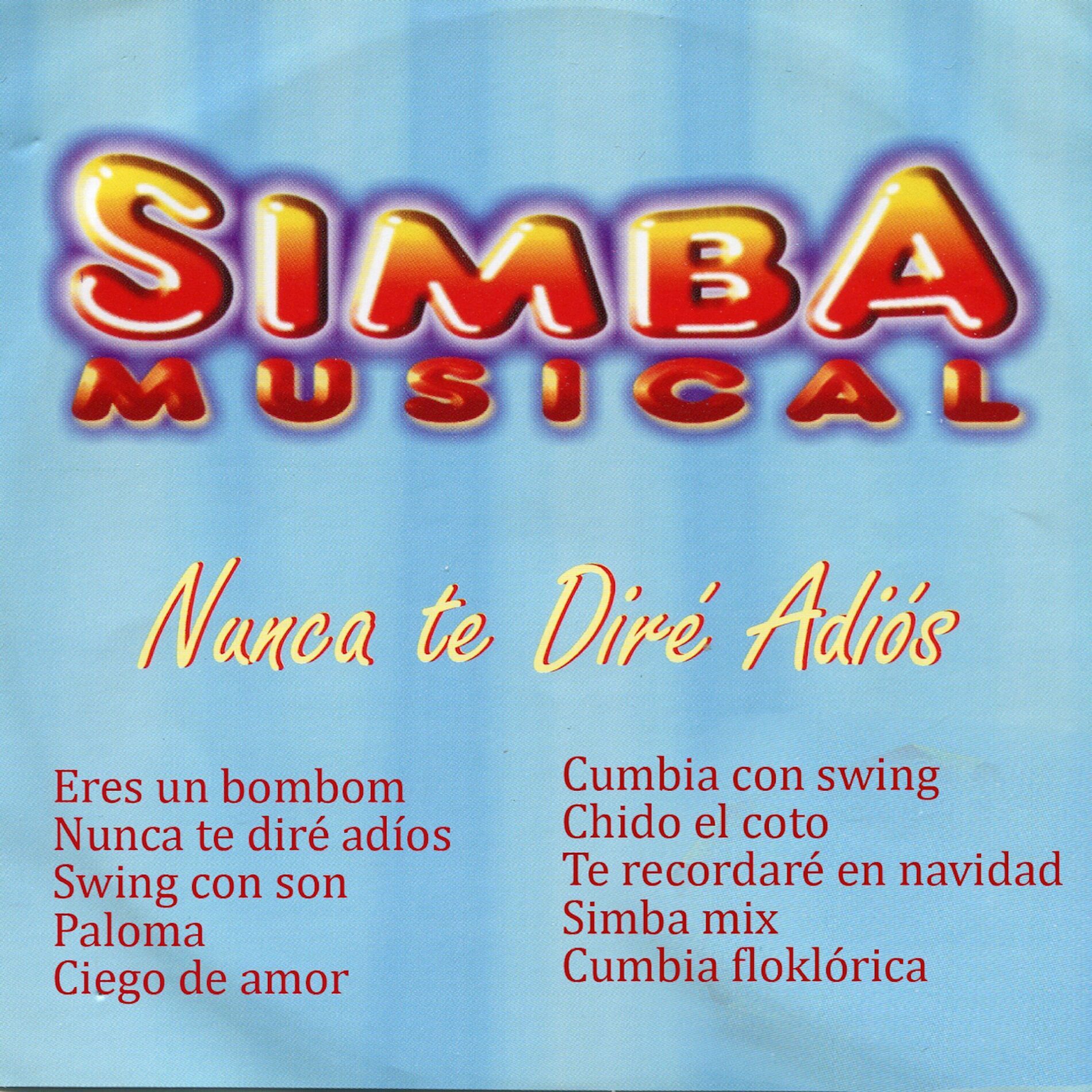 Album cover of Nunca Te Dire Adios