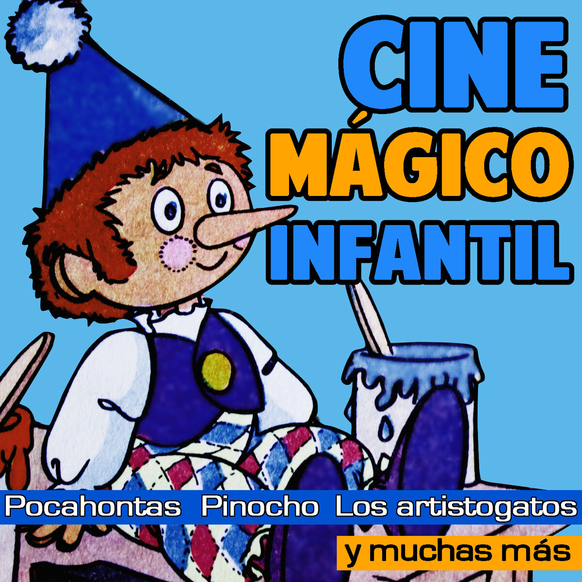 Album cover of Cine Magico Infantil. Musica De Peliculas Para Niños Y Niñas